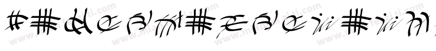 I dont know what I like字体转换